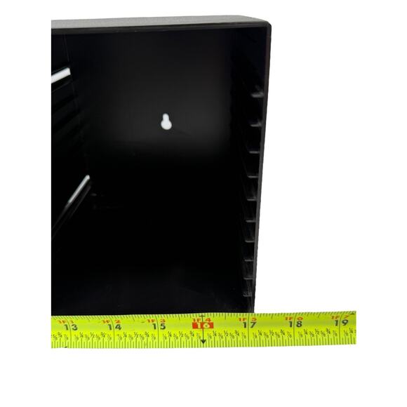 Laserline CD 30/36 Shelf Rack /Wall Mount Case Storage Organizer Plastic Black - Picture 10 of 12